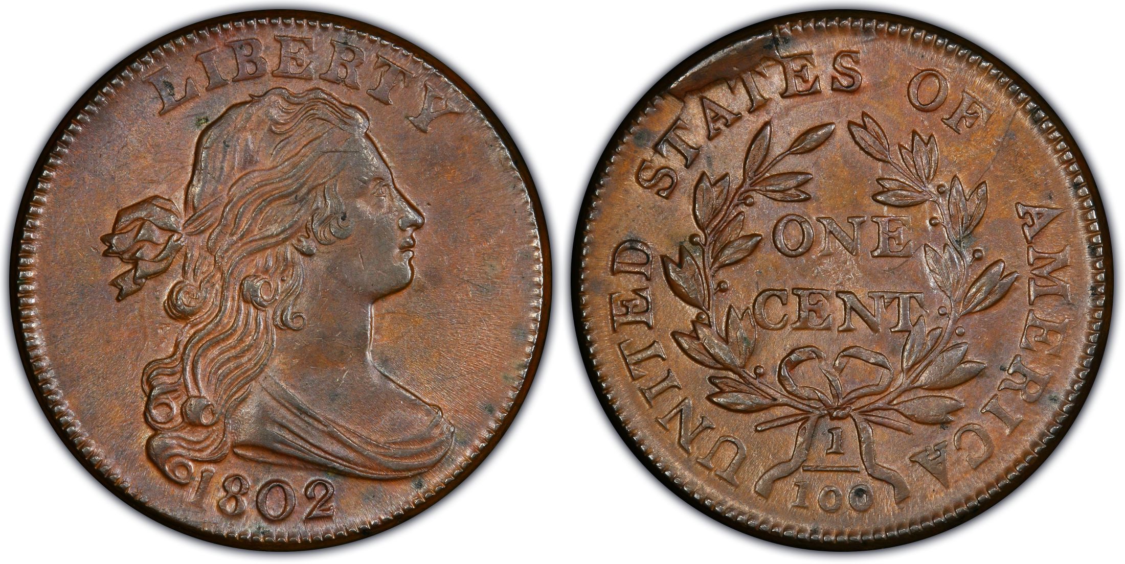 1802 large cent