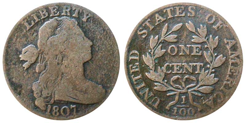1807 Large cent