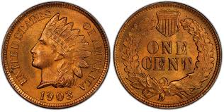 1903 Indian head penny